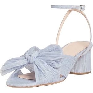 BNIB Loeffler Randall dupes, size 8, powder blue